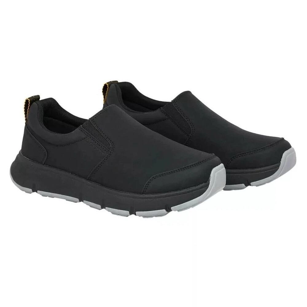 Men's Size 12 Black Slip On Walking Shoes Comfort Casual Gerry MOC II New